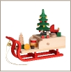 Spieldose Schlitten